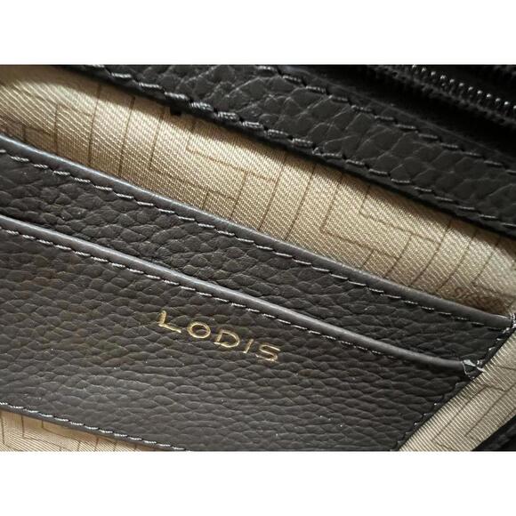 LODIS Leather Satchel with Braided Trim - Grace in Brown - Picture 3 of 10